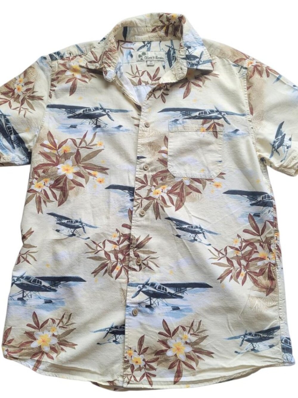 Oliver & Burke Hawaiian Shirt Size M